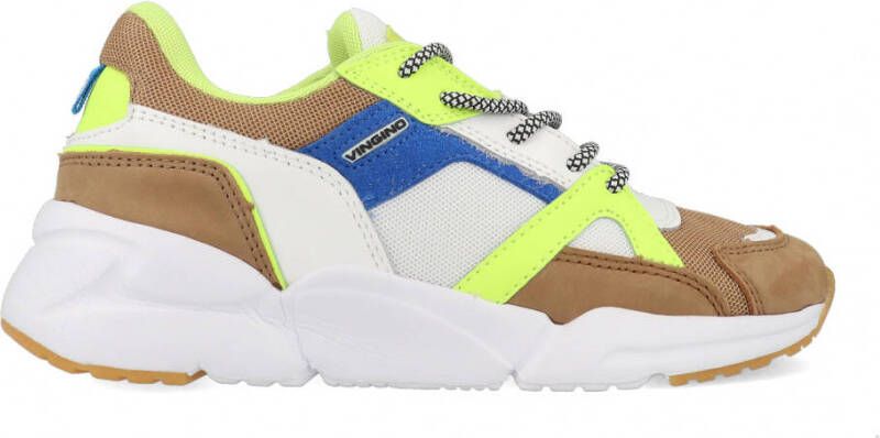 Vingino Zanetti Lage sneakers Leren Sneaker Wit - Foto 3