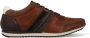 Australian Camaro Lage sneakers Leren Sneaker Heren Bruin - Thumbnail 7