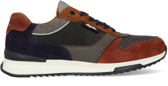 Australian Sneaker Cayenne 15.1586.01 AFO Zwart Grijs Cognac 10½ - Foto 3