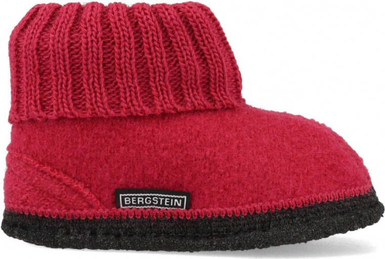 Bergstein Cozy Sloffen Junior Unisex Raspberry - Foto 4