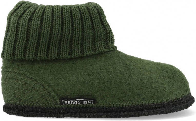 Bergstein Cozy Sloffen Unisex Junior Forest - Schoenen.nl
