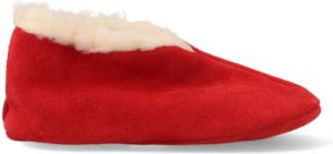 Bernardino ® Spaanse Sloffen 100% Wol Rood