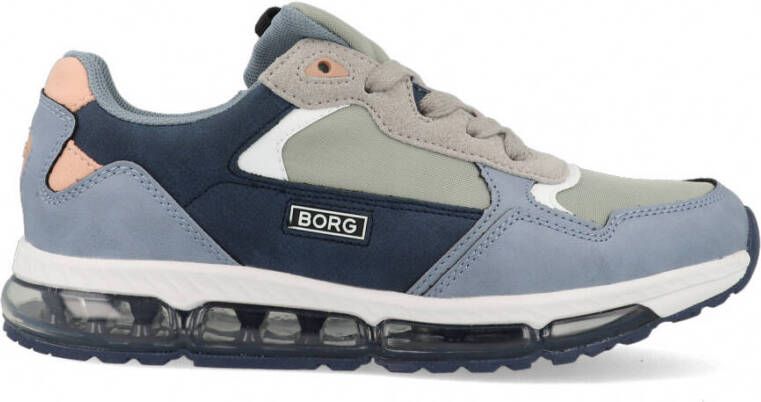 Björn Borg Bjorn Borg Bjorn Borg Sneakers Blauw Imitatieleer 041216 Dames Kunstleer - Foto 4