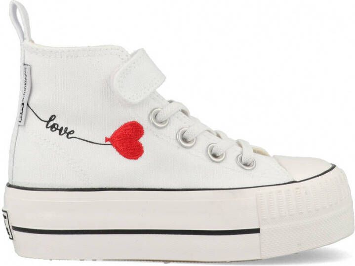 British Knights KAYA MID sneakers hoog Wit - Schoenen.nl