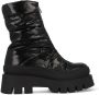 Bronx Evi ann 47428 Enkelboots Enkellaarsjes Dames Zwart - Thumbnail 4