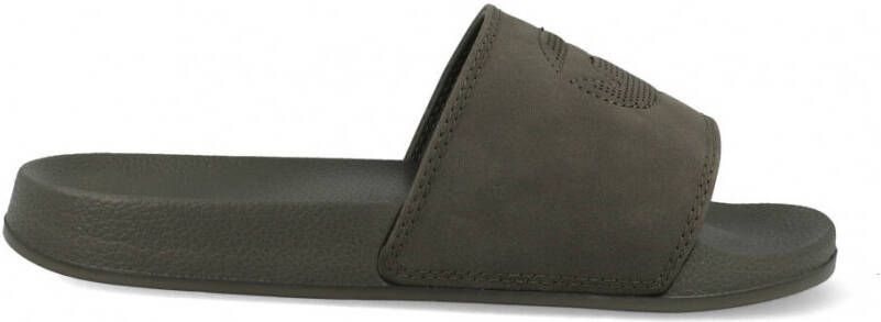 G-Star Lichtgewicht PU Slide met 3D RAW Design Green Heren - Foto 5