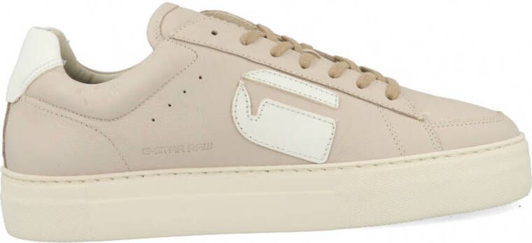 G-Star G STAR RAW Loam II Nub Dames Sneakers Sportschoenen Schoenen Leer Beige - Foto 4