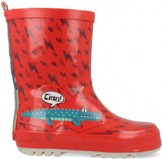 Go Banana's Regenlaarzen GB-ALLIGATOR-RB Rood