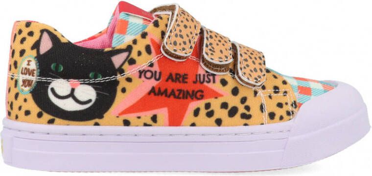 Go Banana's Sneakers GB22SCAT V Geel Oranje 30