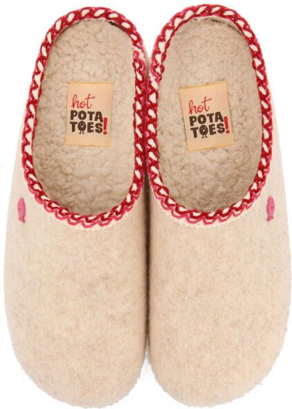 Hot Potatoes Pantoffels Laupstad 70182_05 Beige