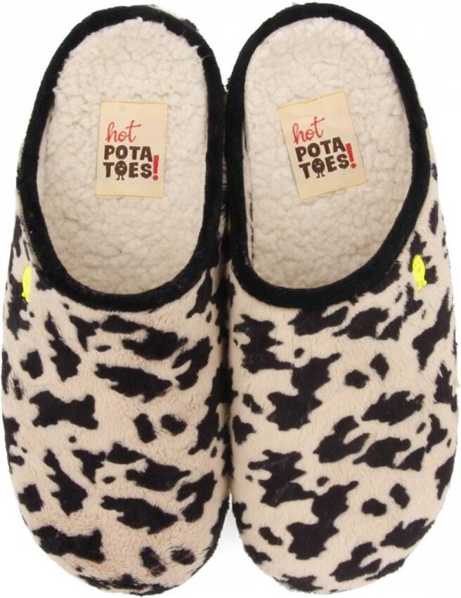 Hot Potatoes Pantoffels Novska 67822 Beige Bruin