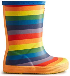 Hunter Regenlaarzen KFT5092RMA-MUL Blauw Oranje