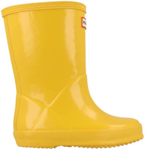HUNTER Gele Laarzen Kids First Classic Gloss - Foto 3