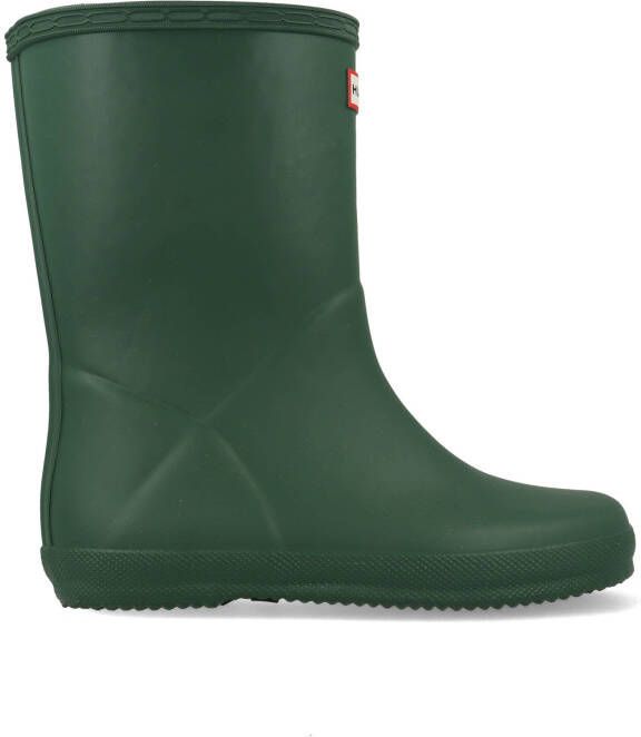 Hunter Groene Regenlaarzen Kids First Classic - Foto 4