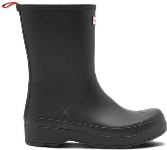 Hunter Boots Original Play Boot Mid Rubberlaarzen zwart grijs - Foto 4