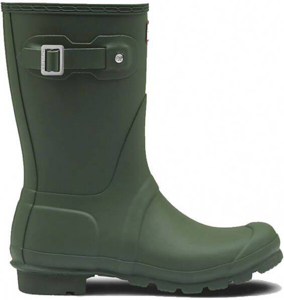 Hunter Boots Women's Original Short Rubberlaarzen olijfgroen - Foto 3