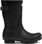 Hunter Boots Women's Original Back Adjustable Short Rubberlaarzen zwart - Thumbnail 3