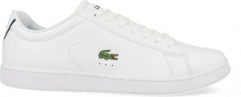 gemak markeerstift opener Lacoste Carnaby Evo Heren Schoenen White Leer Maat 39.5 Foot Locker -  Schoenen.nl