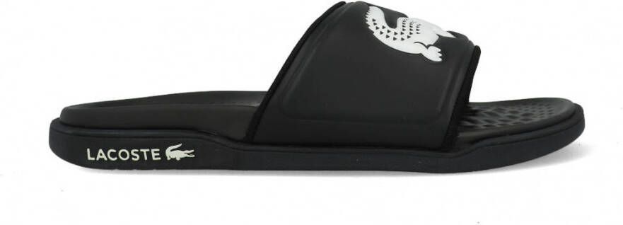 Lacoste Croco Dualiste Blk Wht Schoenmaat 46 Slides & sandalen 43CMA0020 - Foto 7