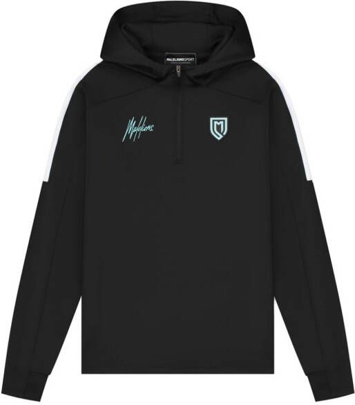 Malelions Sport Fielder Hoodie MS1-AW23-07-924 Zwart