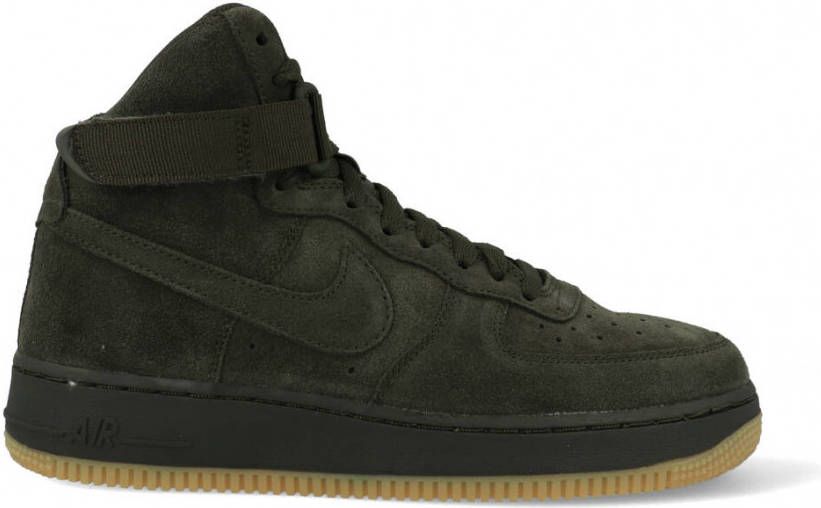 nike air force 1 hoog blauw