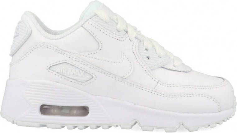 Nike Air Max 90 LTR 833414-100 Kinderen Sneaker Sportschoenen Schoenen Wit Maat - Foto 3