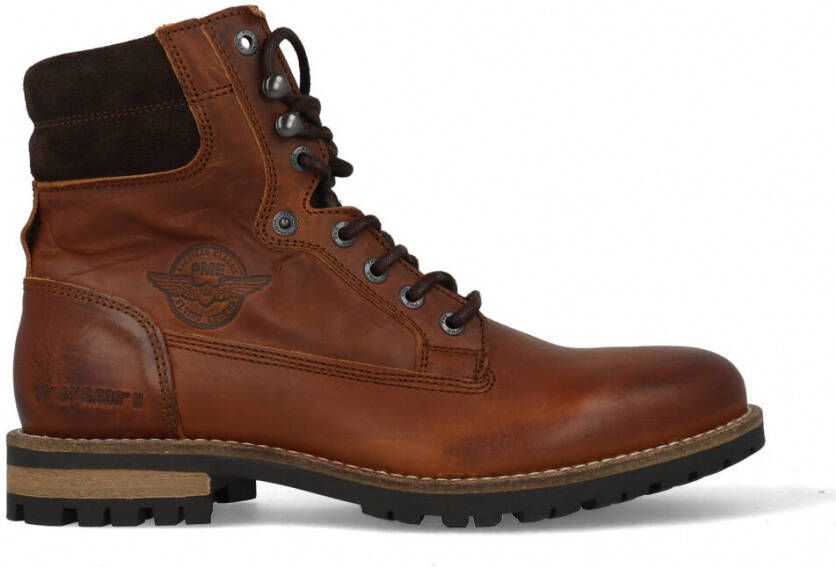 PME Legend PME Cargo Tanker Veterboots Laarzen Met Veters Cognac - Foto 18