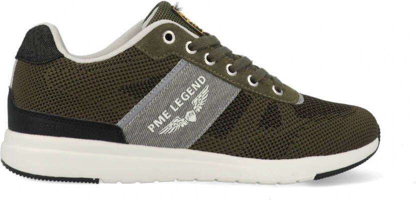 PME Legend Sneakers Dornierer Heavy knit Suede Khaki (PBO2203260 8208) - Foto 5