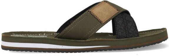 PME Legend Slippers Haig PBO2304190-8208 Khaki Groen