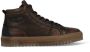 PME Legend Bruin Tinten Titon Hoge sneakers Leren Sneaker Heren Bruin - Thumbnail 4