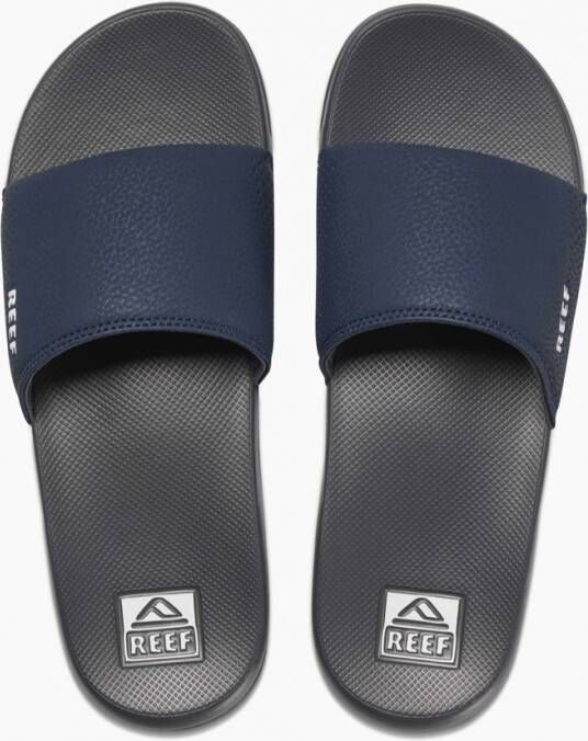Reef One Slidenavy White Heren Slippers Donkerblauw Wit - Foto 5