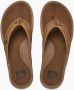 Reef Pacific Dames Teenslippers Ci7978 Kleur Bruin - Thumbnail 3