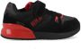 Replay sneakers zwart rood Jongens Synthetisch Logo 33 - Thumbnail 4