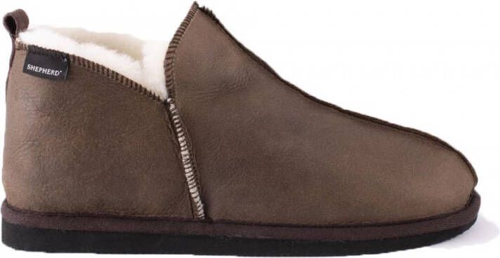 SHEPHERD OF SWEDEN Shepherd Anton Heren Pantoffels Bruin - Foto 10