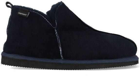 SHEPHERD OF SWEDEN Anton slippers Heren Sloffen Donkerblauw - Foto 9