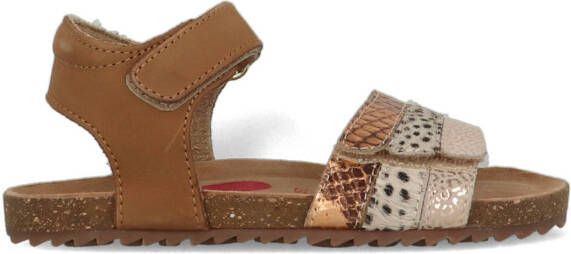 Shoesme leren sandalen bruin Meisjes Leer Meerkleurig 33 - Foto 5