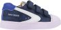 Shoesme Sh22s015 Lage sneakers Leren Sneaker Jongens Blauw - Thumbnail 4
