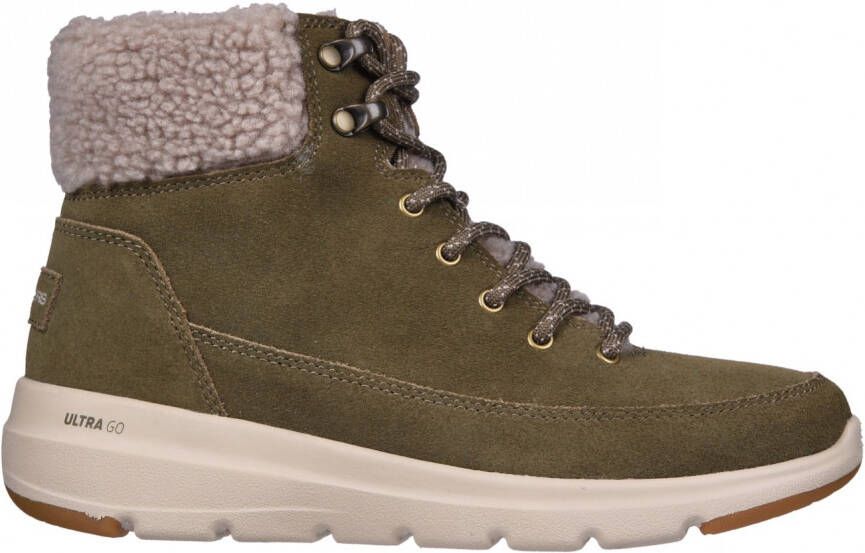 Skechers Groene Comfortabele Veterschoen met Aircooled GogaMat Binnenzool Groen Dames - Foto 5