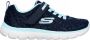 Skechers Summits Worth Wild Sneakers Blauw - Thumbnail 2