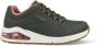 Skechers Sneakers met sleehak UNO 2 2ND BEST in vegan verwerking vrijetijdsschoen halve schoen veterschoen - Thumbnail 3