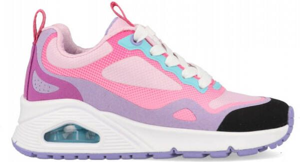 Skechers Uno Color Steps Meisjes Sneakers Zwart Multicolour - Foto 5