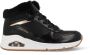Skechers Kids Hoge veterschoenen UNO COZY ON AIR met air cooled memory foam - Thumbnail 3