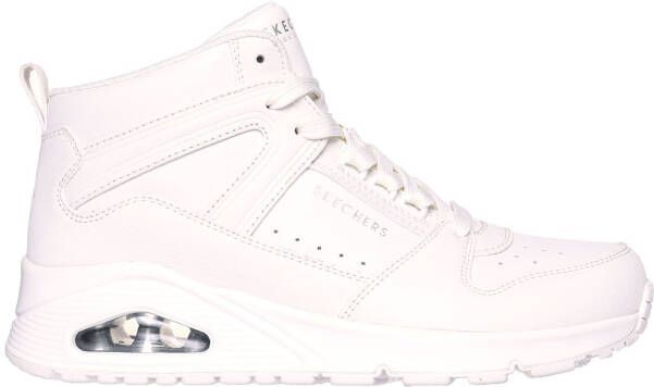 Skechers Klassieke Uno Veterschoen met Air-Cooled Memory Foam Wit Dames - Foto 7