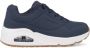 Skechers Sneakers Blauw Synthetisch 090205 Kunstleer - Thumbnail 3
