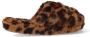 Ted Baker 257200 Alhana Printed Faux Fur Mule Slipper Q3 - Thumbnail 3