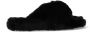 Ted Baker 254618 Lopply Faux Fur Cross Over Slipper Q3 - Thumbnail 2