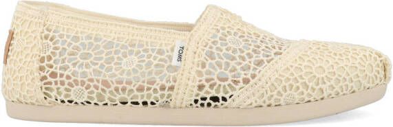TOMS Alpargata Met Kant Beige Narural Moroccan Crochet - Foto 9