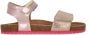VINGINO Tavi leren sandalen lichtroze metallic Leer Meerkleurig 27 - Thumbnail 3