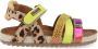 Vingino Vienna sandaal Sandalen bruin geel multi - Thumbnail 3