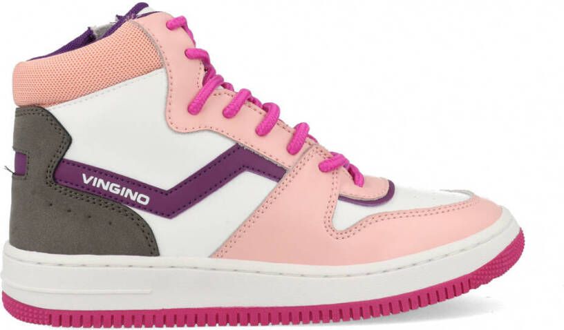 Vingino Senne mid Sneaker Meisjes Soft pink - Foto 5